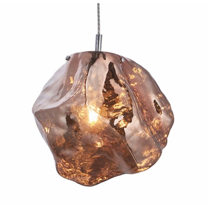 Rock - Copper Pendant Light