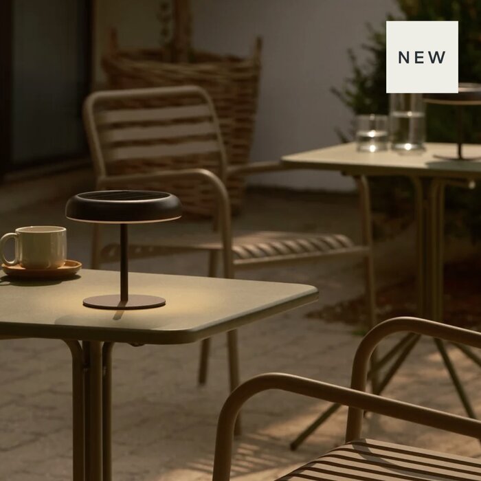 Saelvig - Solar Rechargeable Outdoor Lights - Matt Black