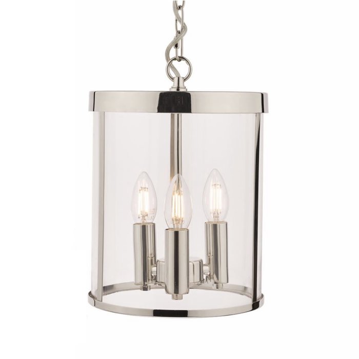 Selbourne – Polished Nickel Lantern Ceiling Light – Laura Ashley