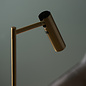 Stanbury - Adjustable Reader Floor Lamp - Brass