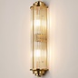 Tai - Two Light Wall Light with Glass Rods - Gold