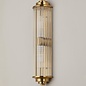 Tai - Two Light Wall Light with Glass Rods - Gold