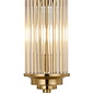 Tai - Two Light Wall Light with Glass Rods - Gold
