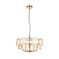 Tavira - Champagne Glass Modern Chandelier - 5 Light - Large