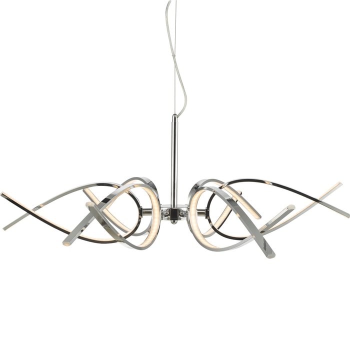 Tetras - 6 Light LED Pendant - Polished Chrome