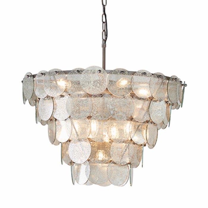 Thornton - Luxury Mercury Glass Tiered Feature Light
