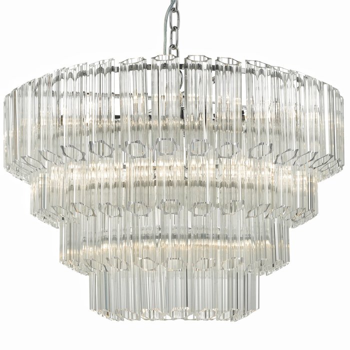 Tuvalu - Art Deco Crystal Feature Light