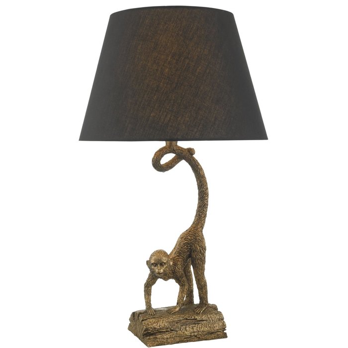 Wayne - Bronze Monkey Table Lamp