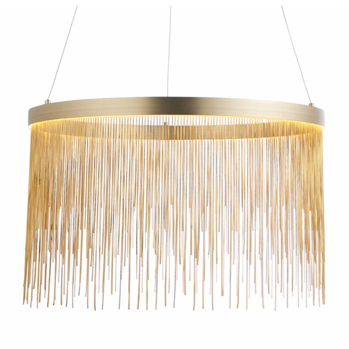 Zelma - Gold and Brass Pendant Light