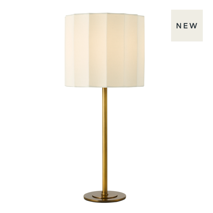 Drift - Scalloped Minimalist Table Lamp